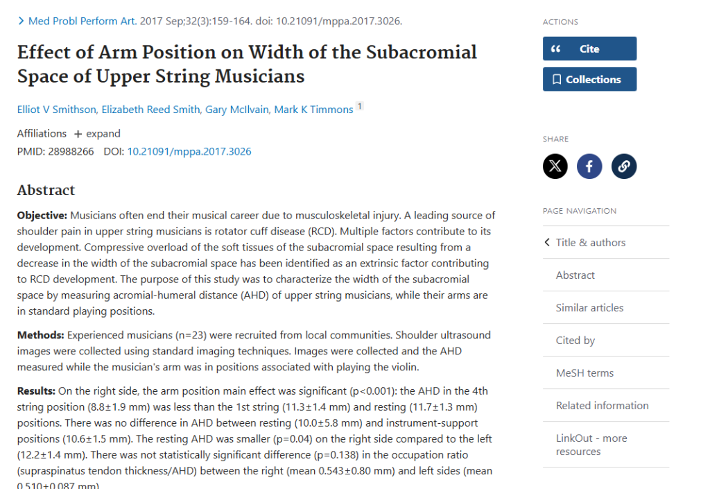 Dr. Elliot Smithson published research